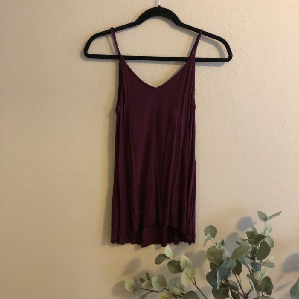Soft & Sexy Burgundy Tank
